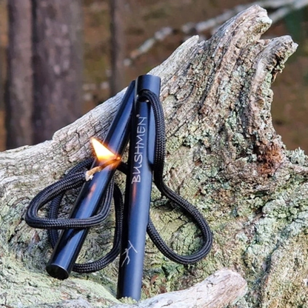 Krzesiwo XL Hardy Bushmen Czarne (BU FSXLHA)