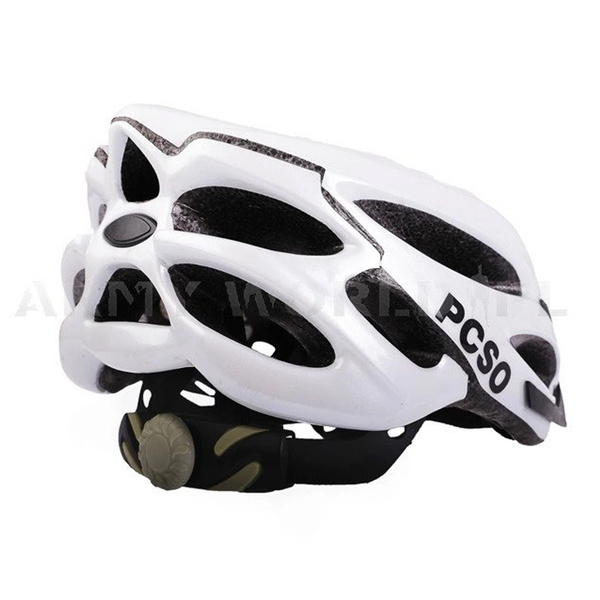 Kask Rowerowy Biały Oryginał Demobil BDB