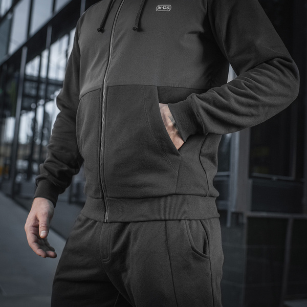 Bluza Z Kapturem Rozpinana Piligrim M-Tac Czarna (20484002)