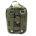 Apteczka Taktyczna Zrywana IFAK Molle Laser Cut JB Tacticals Czarna