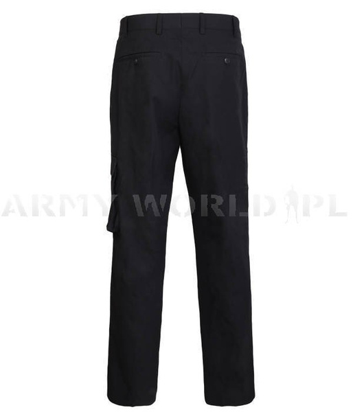 Security Trousers Greiff Black Original Used - Set Of 10 Pieces