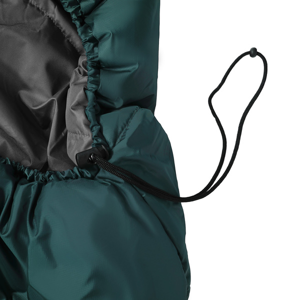 Śpiwór Typy Mumia Alpinus Fiber Pro 800 Zielony