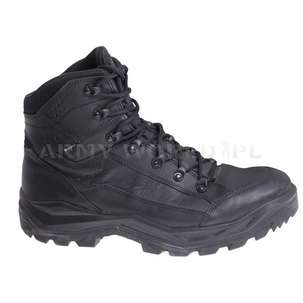 Buty LOWA Renegade II GTX Mid Czarne Oryginał Demobil BDB