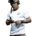 T-Shirt Justicia Brothers In Arms Biały