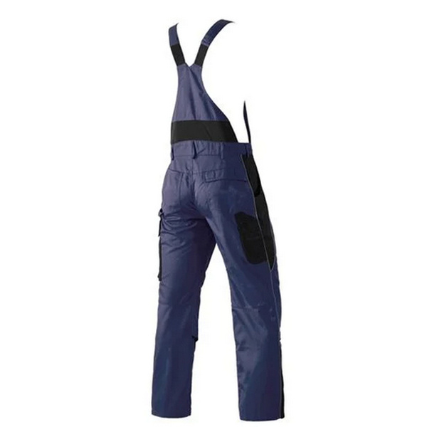 Spodnie Na Szelkach Robocze Engelbert Strauss Active Granatowo /Czarne Oryginał Demobil BDB