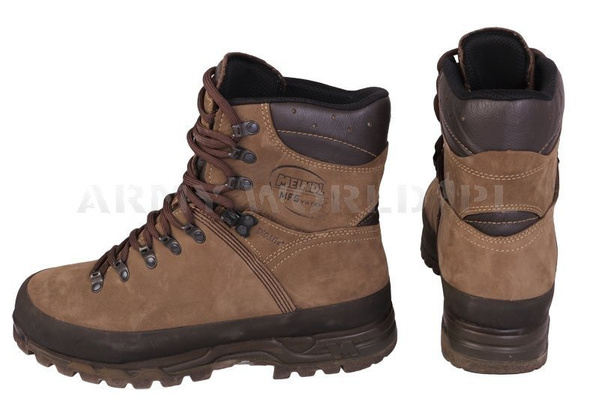 Buty Wojskowe Górskie Meindl 2910-55 Nubukowe Brązowe Oryginał Demobil DB