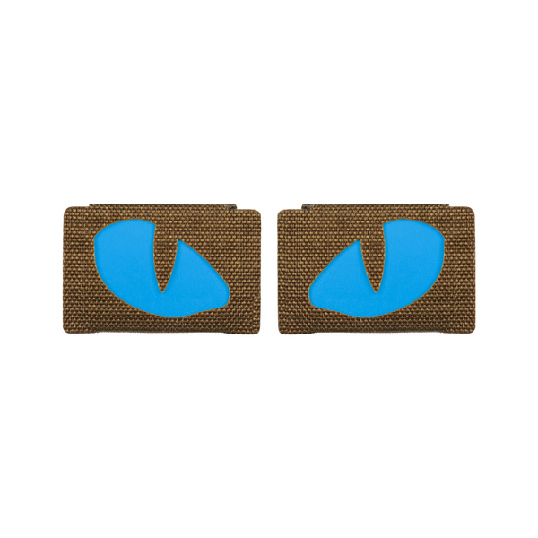 Naszywka Tiger Eyes M-Tac Coyote / Blue (51502995)