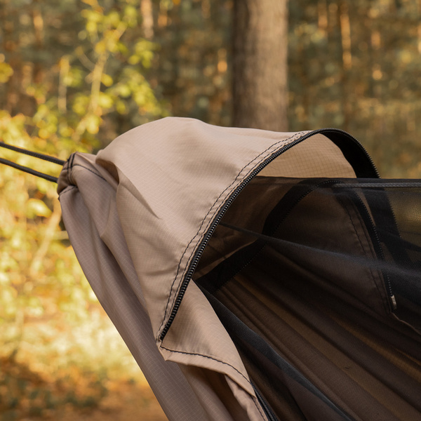 Hamak Lekki Turystyczny Ważka V2 + Moskitiera Pocket TigerWood Khaki