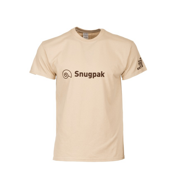 T-shirt Snugpak Logo Desert Tan