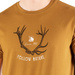 T-shirt Bawełniany FNT Antler Tagart Miodowy