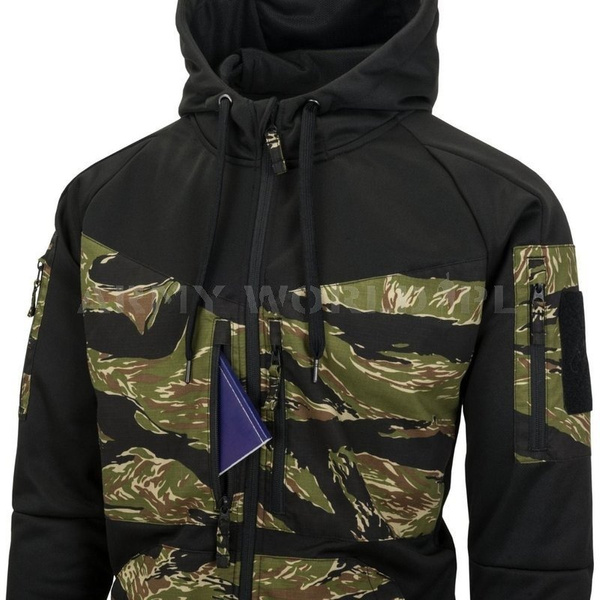 Rogue Hoodie Helikon-Tex Black / Tiger Stripe (BL-RHF-PO-0162A)