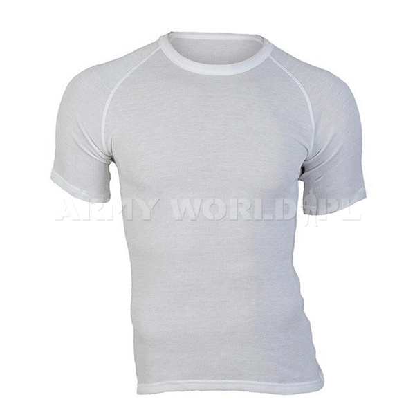 T-shirt Sportowy Męski Termoaktywny ODLO WARM Biały Oryginał Nowy