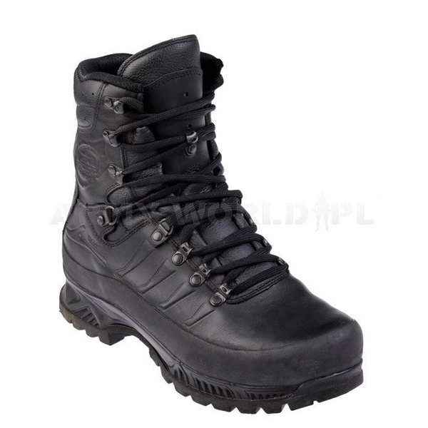 Buty Meindl MFS System Combat Extreme Kampfschuh Schwer Gore-tex Model 3705-01 Czarne Oryginał Demobil BDB