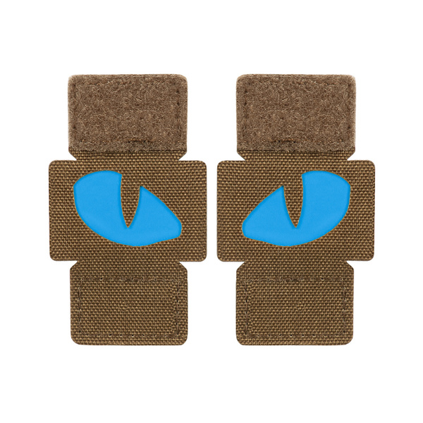 Naszywka Tiger Eyes M-Tac Coyote / Blue (51502995)
