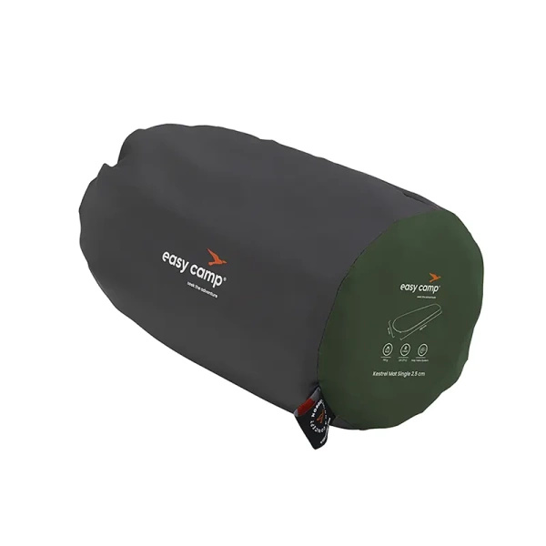 Karimata Samopompująca KESTREL Mat Single 2.5 cm Easy Camp Olive (300071)