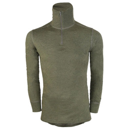 Trikot Wojskowy Holenderski Merino Wool Oryginał Olive Demobil BDB