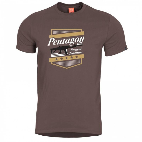 T-Shirt A.C.R. Pentagon Terra Brown