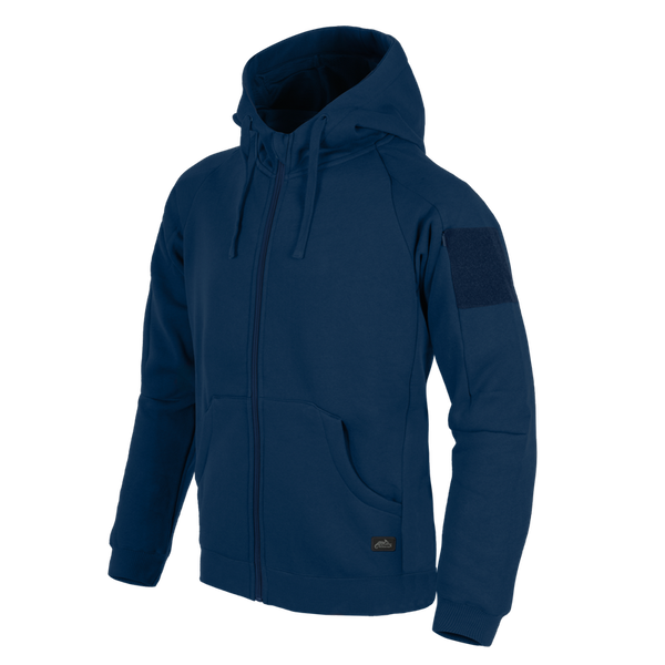 Urban Tactical Hoodie Lite (FullZip) Helikon-Tex Blue (BL-ULF-CB-65)