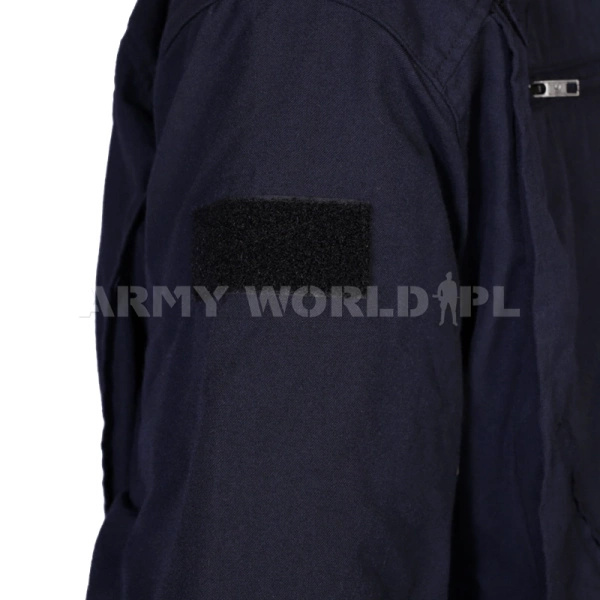 Kurtka Robocza Holenderska Wahler Kermel Granatowa Oryginał Demobil BDB