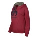 Bluza Damska Z Kapturem Outdoorowa Super Hoodie Max Durabo Beetroot Red