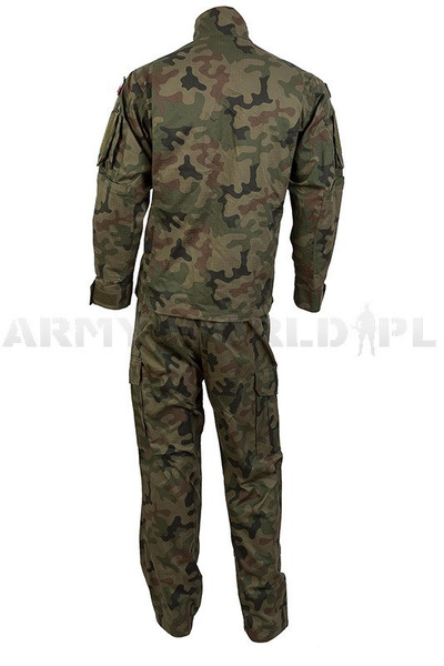 Polish Field Military Uniform all-year-round  Wz.2010 Wzór 123 UP / MON Set Shirt+Trousers Original New