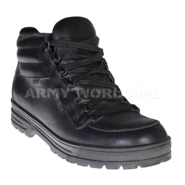 Buty Wojskowe Skórzane Mephisto MID Gore-Tex Czarne Oryginał Demobil DST