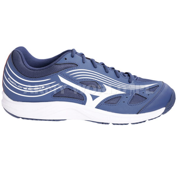 Buty Sportowe Mizuno Cyclone Speed 3 KDM1022 Granatowo / Pomarańczowe Demobil BDB