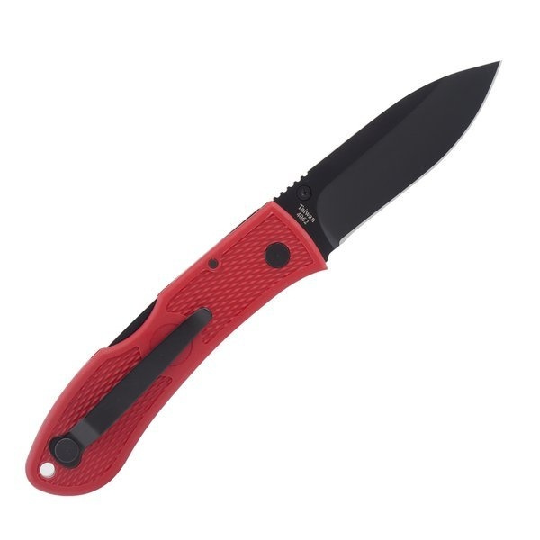 Nóż Składany Dozier Folding Hunter Ka-Bar Czerwony 