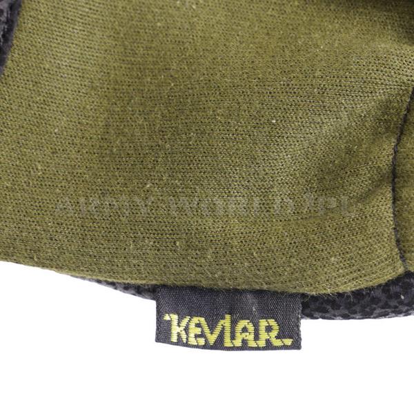 Rękawice Taktyczne Trudnopalne Kevlar® Profil Equipment Oliv Nowe