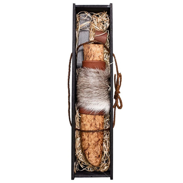 Nóż Grandfather Special Sheath H. Roselli R121 + Pudełko Prezentowe + Ostrzałka