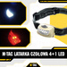 Latarka Czołowa 4+1 LED M-Tac Khaki (60067004)