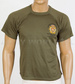 T-shirt Termoaktywny Coolmax Z Naszywką The Royal Logistic Corps Olive Oryginał Demobil BDB