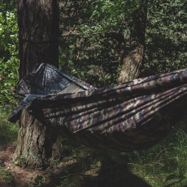 Hamak Lekki Turystyczny Ważka V2 TigerWood Camo Marpat