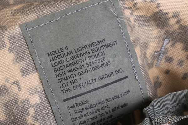 US Army Molle II Sustainment Pouch UCP Original New