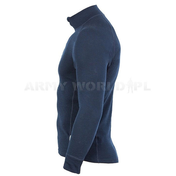 Thermoactive Dutch Military Trikot Thermowave Navy Blue Original Used