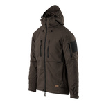 Winter Jacket YUKON Duracanvas Earth Brown / Black (KU-WTY-DC-0A01A)