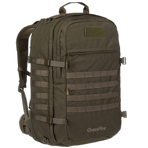 Backpack / Bag Military Wisport Crossfire 45-65 Litres RAL 6003 (CROR6)