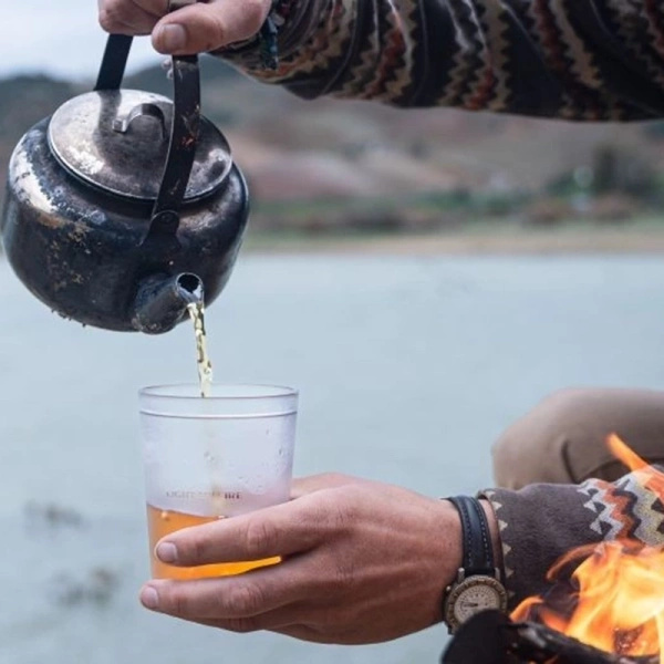 Zestaw 4 Kubków Tumbler / Snap Lid Short 250 ml Light My Fire Transparent (2479502915)