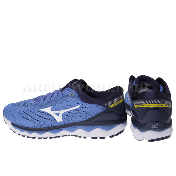 Buty Sportowe Do Biegania Wave Sky 3 FLV0419 MIZUNO Niebieskie Oryginał Nowe