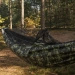 Hamak Lekki Turystyczny Ważka V1 + Moskitiera Pocket TigerWood Camo