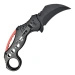 Nóż SCK Steel Claw Knives Karambit K29 Czarno / Czerwony (CC-CW-K29)