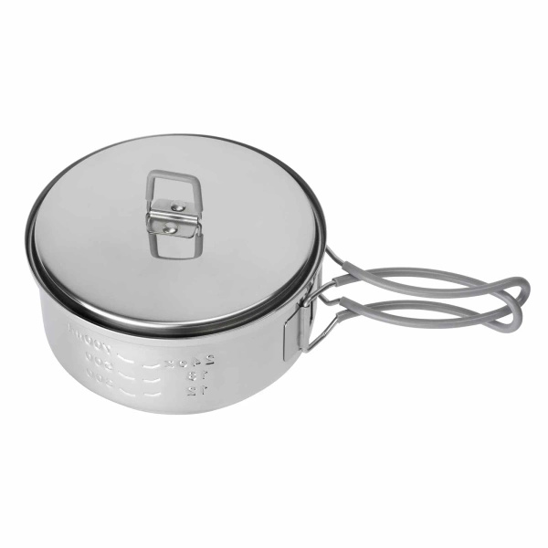 Zestaw Do Gotowania Solid Fuel Cookset Stainless Steel Esbit 1000 ml