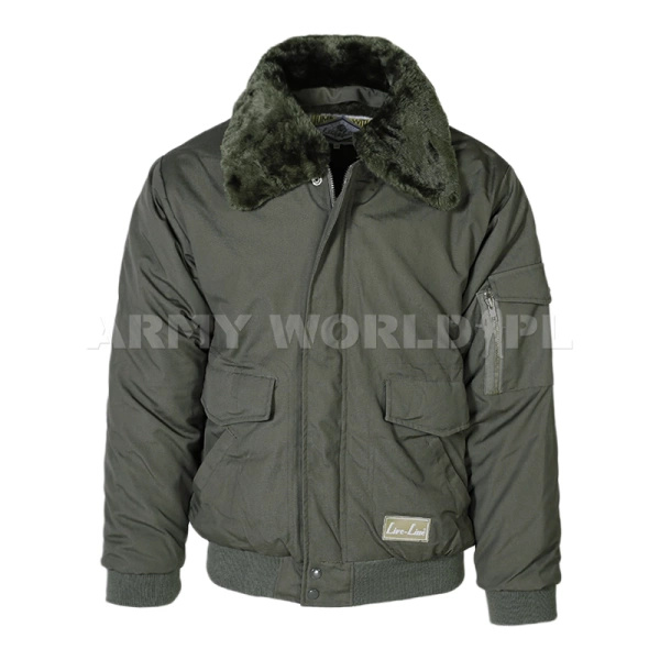 Kurtka Bomberka Ocieplana Life Line Olive Nowa