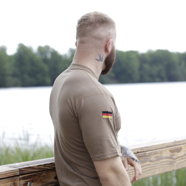 T-shirt Bundeswehr Nowy Model Khaki Oryginał Demobil BDB