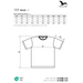 T-shirt Basic 129 Malfini Czerwony