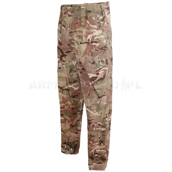 British Cargo Trousers Temperate Weather MTP Original Used - Set Of 10 Pieces