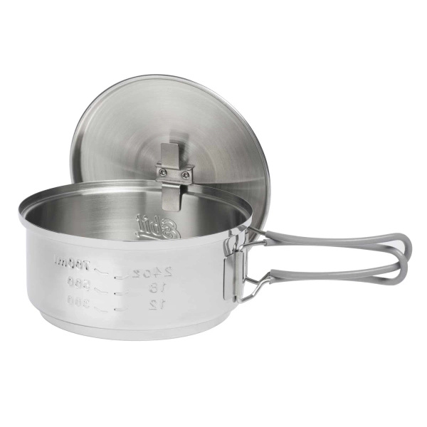 Zestaw Do Gotowania Solid Fuel Cookset Stainless Steel Esbit 1000 ml