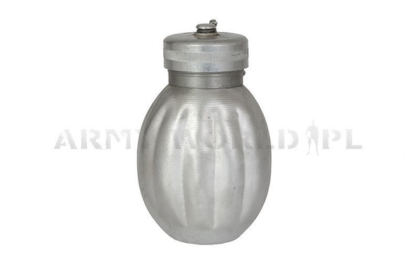 Military Canteen Polish Army Aluminium With Cover Original Demobil 