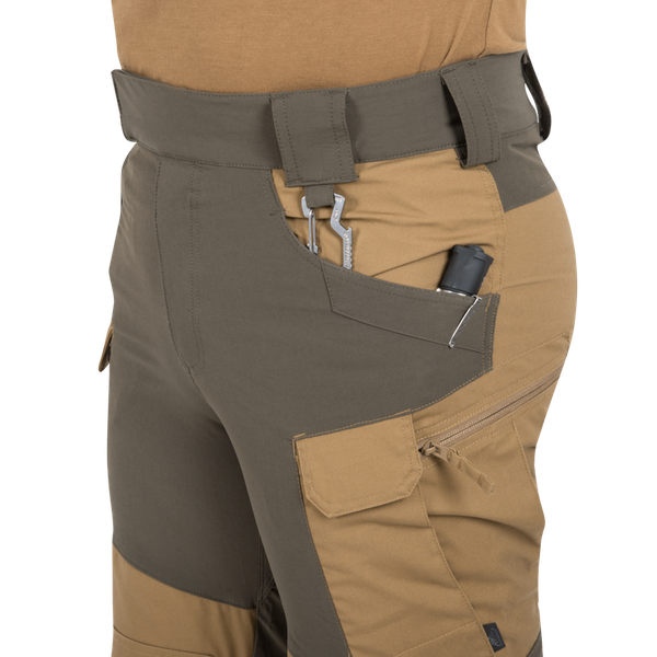 Spodnie Helikon-Tex HOP Hybrid Outback Pants DuraCanvas® Taiga Green (SP-HOP-DC-09)