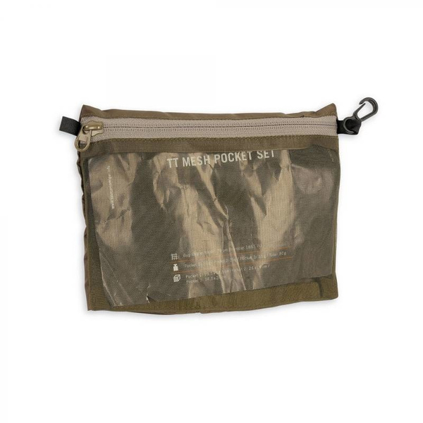 Zestaw Organizerów Mesh Pocket Set 3 Sztuki Tasmanian Tiger Olive (7632.331)